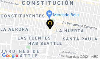 Mapa de Diamante Tour en Zapopan