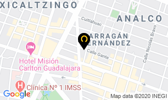 Mapa de Dinamica De Bombas en Guadalajara