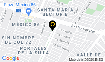 Mapa de DiseÑos Gabrielle en Monterrey