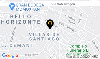 Mapa de Diseño Interiorismo Y Muebles Modulares S.a. De C.v. en Puebla