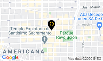 Mapa de DiseÑo Y Moda Parisina en Guadalajara