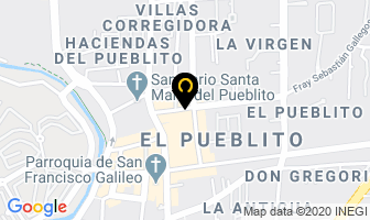 Mapa de Diseños Para El Vestir en Querétaro