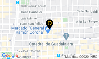 Mapa de Disfrazarte en Guadalajara