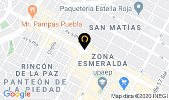 Mapa de Disportizza Ropa Deportiva Para Mujer Online en Puebla