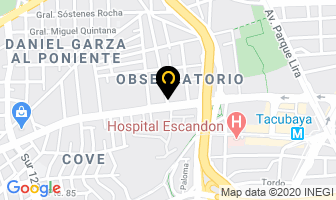 Mapa de Distribuidora Caisa S.a. De Cv en Ciudad de Mexico
