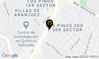 Mapa de D´marcos Zapaterias en Saltillo
