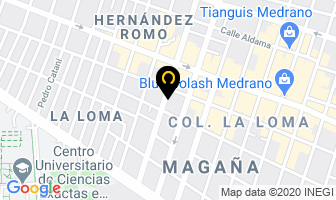 Mapa de Domotec en Guadalajara