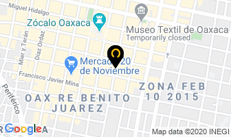 Mapa de Doreli Rios Uñas Boutique en Oaxaca de Juárez