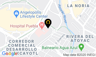 Mapa de Dr. Adrián Morales Maravilla en Puebla