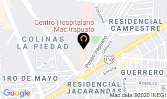 Mapa de Dr. Arcadio Sacre Rangel en Irapuato