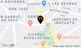 Mapa de Dr. Cesar Manuel Salazar Peña Neumologo en Irapuato
