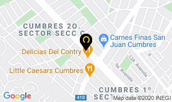 Mapa de Dr. Enrique Gonzalez Salinas en Monterrey