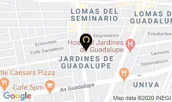 Mapa de Dr. Gustavo A. Velarde Silva en Guadalajara
