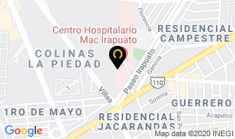 Mapa de Dr. José Luis Terrazas Rios en Irapuato