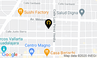 Mapa de Dr. Rodolfo Salazar Villa en Guadalajara