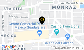 Mapa de Dr. Victor Moreno Palacio en Guadalajara