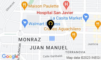 Mapa de Dra. Hilda Villegas Peña en Guadalajara