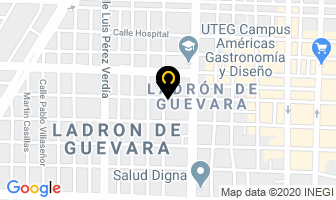 Mapa de Dra. Teresita Lua Rodriguez en Guadalajara