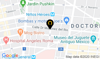 Mapa de Drogueria San Isidro en Ciudad de Mexico