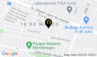 Mapa de Ducere Industrial, S.a. De C.v. en Guadalajara