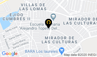 Mapa de Dulceria Y Desechables La Feria Del Dulce en Aguascalientes