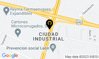 Mapa de Dulcerias Denny Leon en León