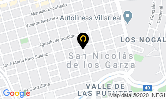 Mapa de Dynamic Eventos en San Nicolás de los Garza