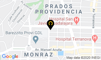Mapa de Edifique Grupo Constructor S.a. De C.v. en Guadalajara