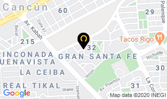 Mapa de Eduardo Manuel Zavala Jimenez en Cancún