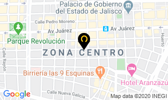 Mapa de Educadora De NiÑos en Guadalajara