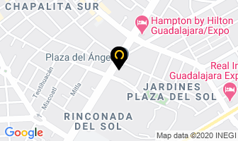 Mapa de Educatodo en Guadalajara