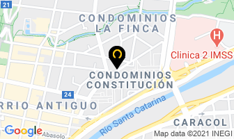 Mapa de Egon Articulos Industriales en Monterrey