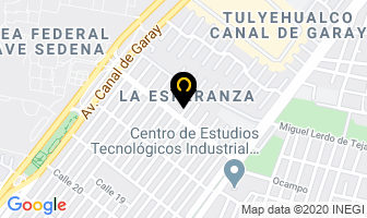 Mapa de Ehd Equipo Deportivo en Ciudad de Mexico