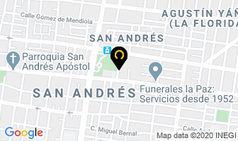 Mapa de El Anafre en Guadalajara