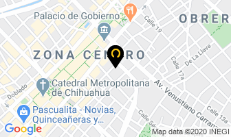 Mapa de El Antojito Del Centro en Chihuahua