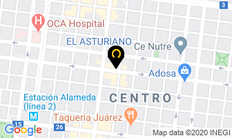 Mapa de El Asturiano en Monterrey