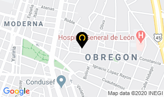 Mapa de El Cesar Acabados en León