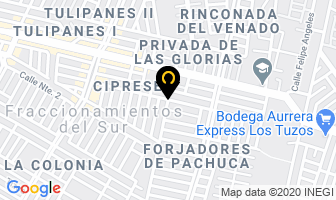 Mapa de El Comalito en Pachuca de Soto