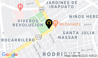 Mapa de El Curandero en Irapuato
