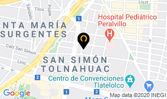 Mapa de El Dandy SalÓn De Fiestas en Ciudad de Mexico