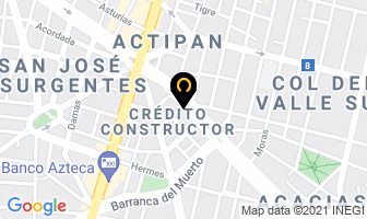 Mapa de El Fogoncito en Ciudad de Mexico