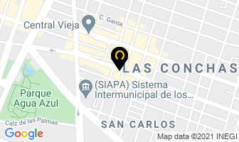 Mapa de El Gringo en Guadalajara