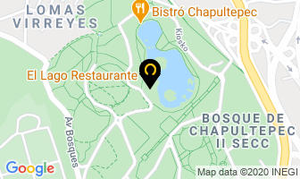 Mapa de El Lago - Restaurante en Miguel Hidalgo