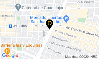 Mapa de El Parian en Guadalajara