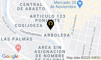 Mapa de El Rey David en Oaxaca de Juárez