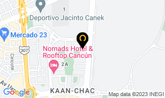 Mapa de El Stand En Cancún en Cancún