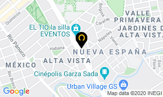 Mapa de El Tio La Silla Eventos en Monterrey