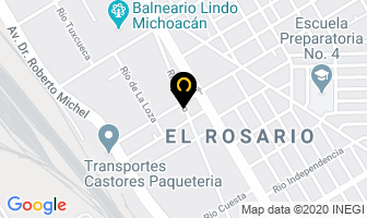 Mapa de Elasticos De Occidente S.a. De C.v. en Guadalajara
