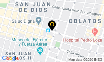 Mapa de Electrica Nova De Occidente S.a. De C.v. en Guadalajara
