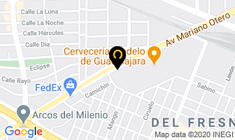 Mapa de Electricos Sa De Cv en Guadalajara